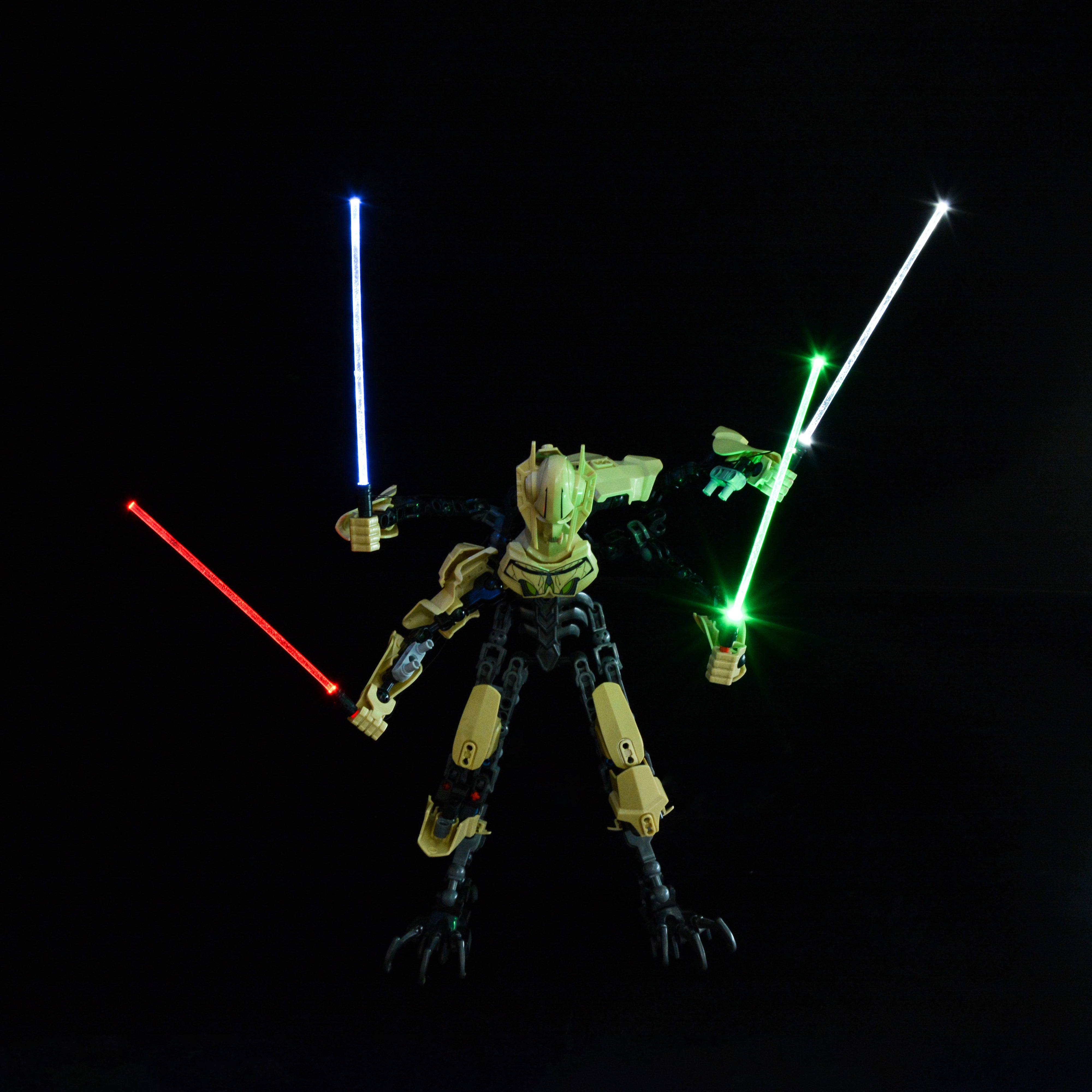 Long Star Wars LED Lightsaber 12cm | LED Accessory | Power Brickz