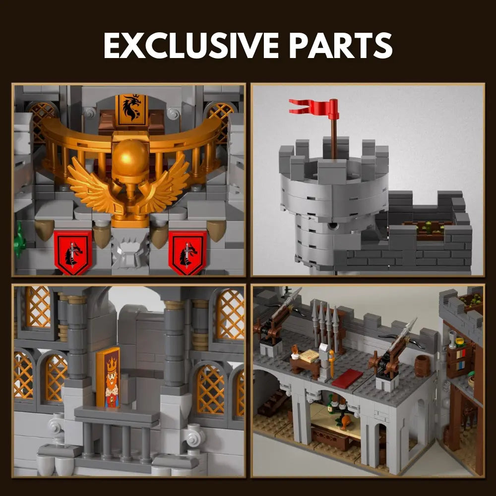 Holy Sword Castle | 2486pcs — view 5 | Power Brickz