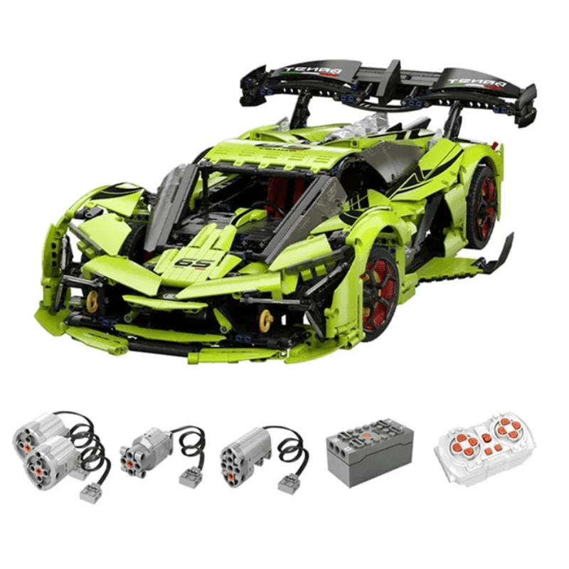 Italian Lambo Hyperconcept Supercar - Building Blocks Set | Power Brickz