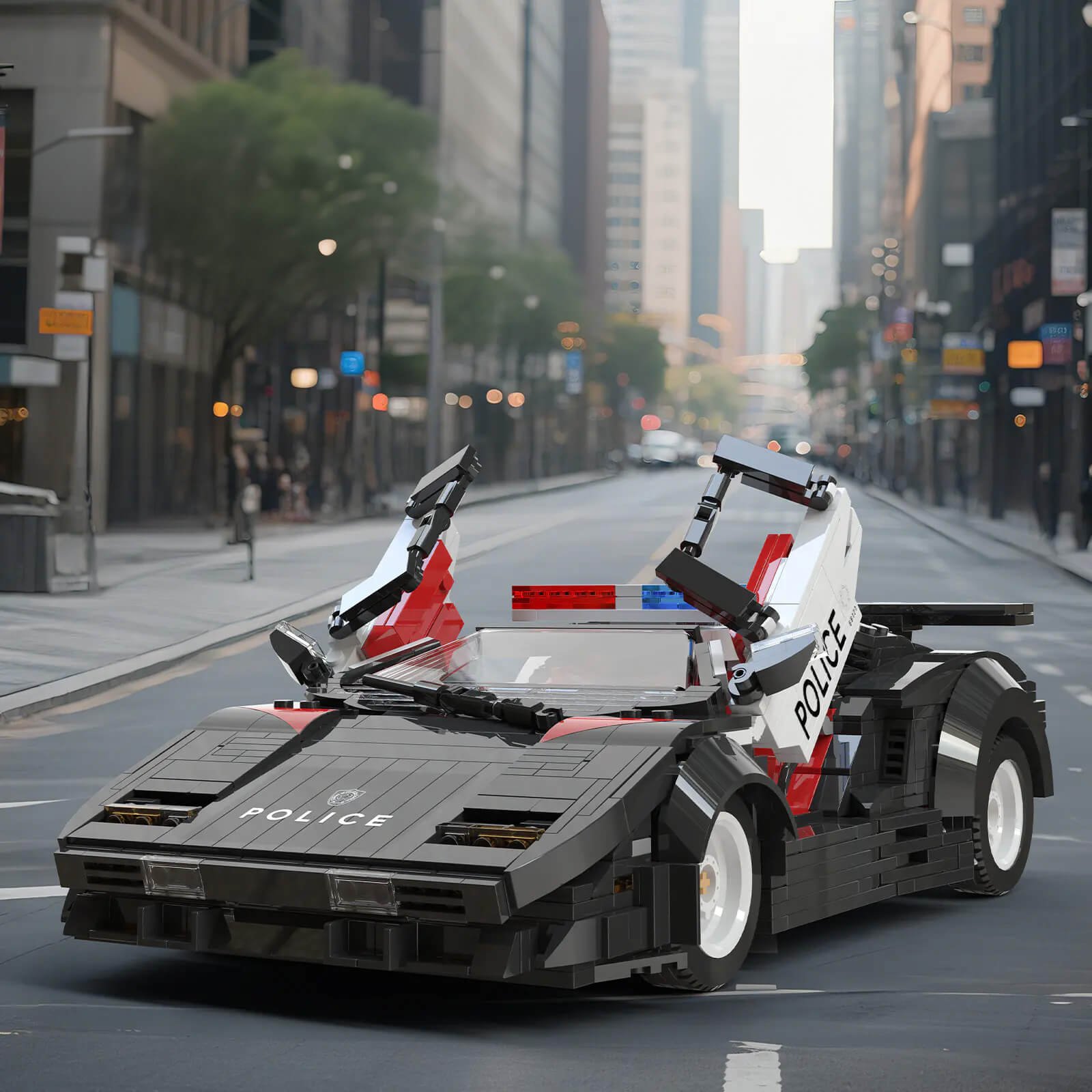 Classic Italian Bull LPInterceptor - Building Blocks Set | Power Brickz