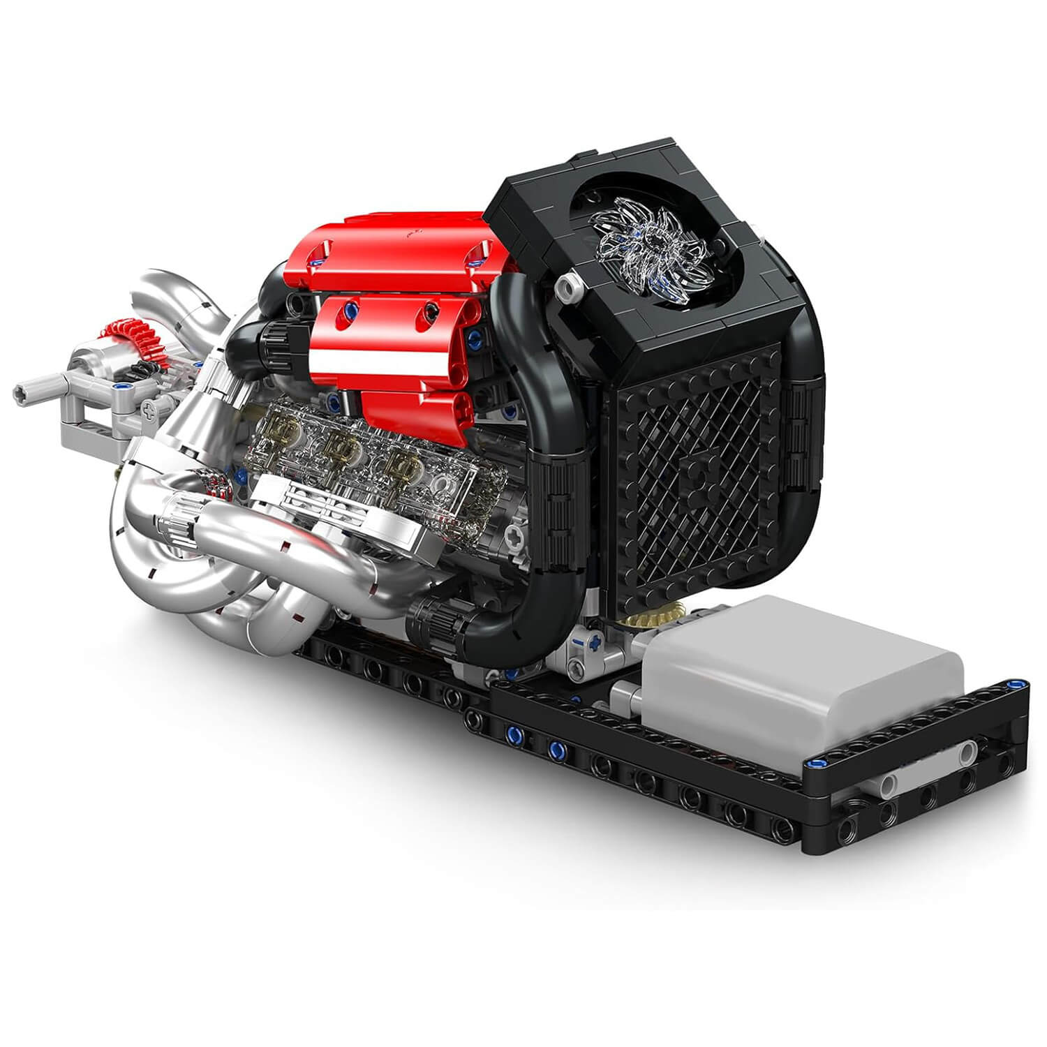 V8 Formula 1 Engine - Building Blocks Set | Power Brickz