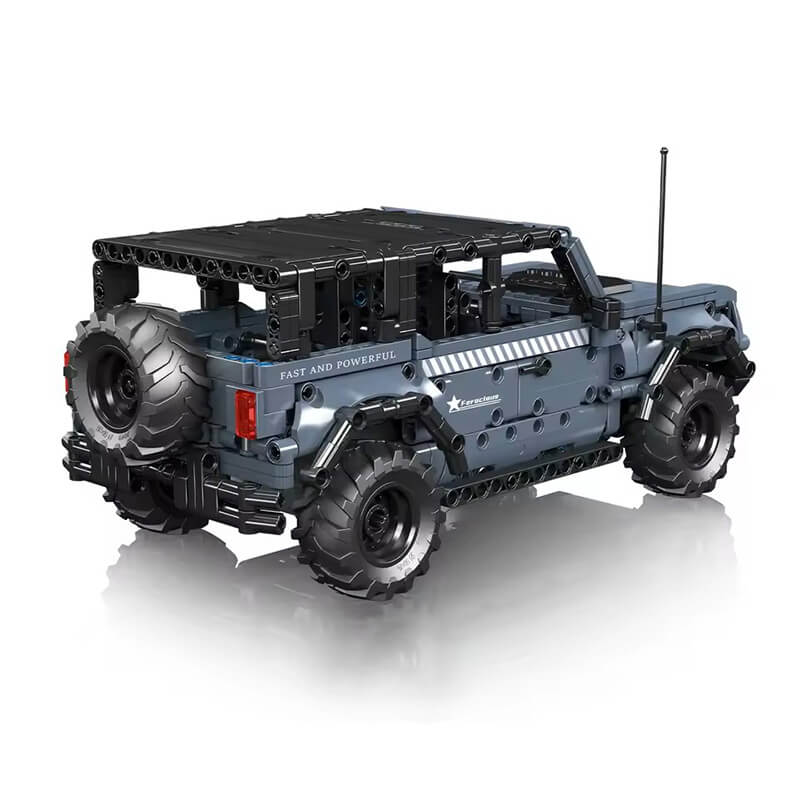 Bronco American Adventure 4x4 2024 Building Blocks Car | 827 Pcs