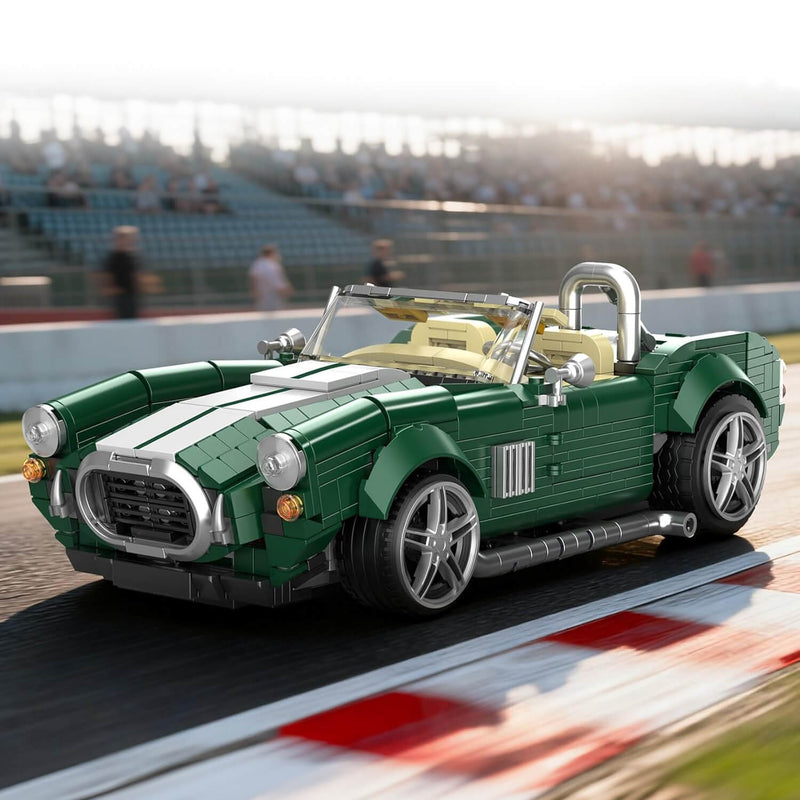 American 60' Cobra 427 | Building Blocks Set – Power Brickz