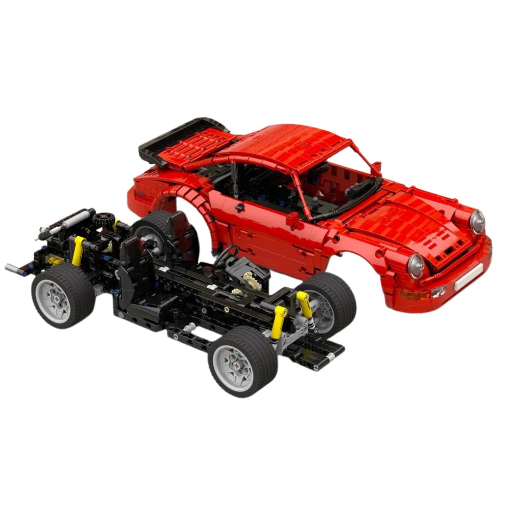 Power Brickz Classic 964 Carrera Turbo | 1440pcs SKU MOC-239017