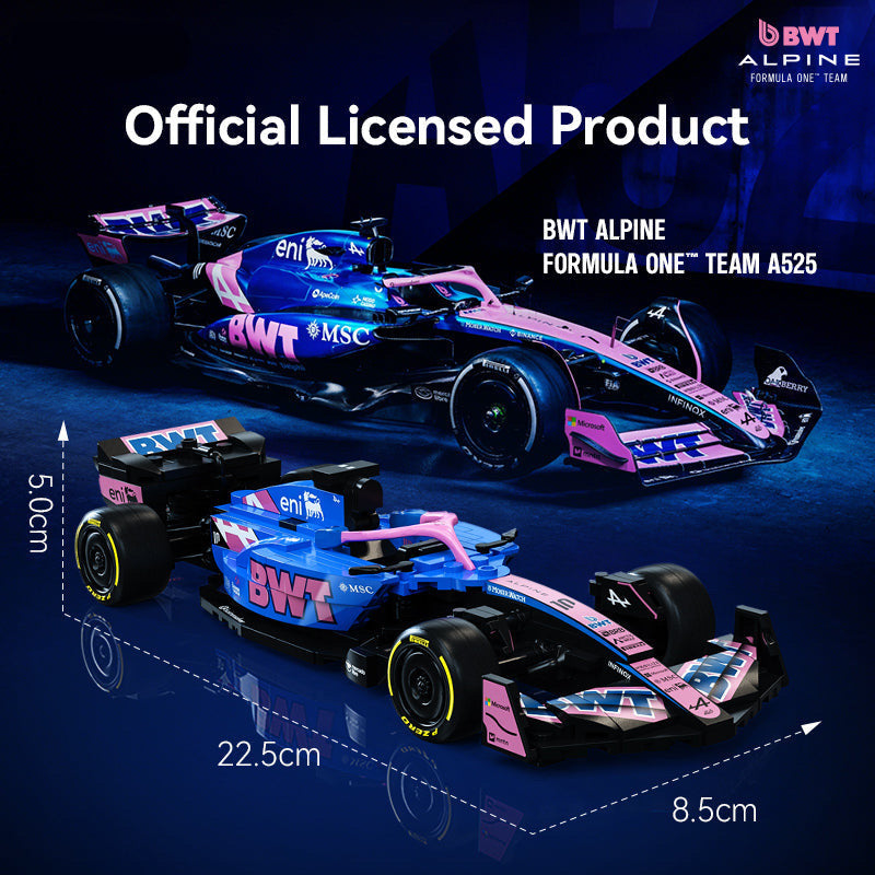 BWT Alpine Formula One Team | 302pcs — view 8 | Power Brickz