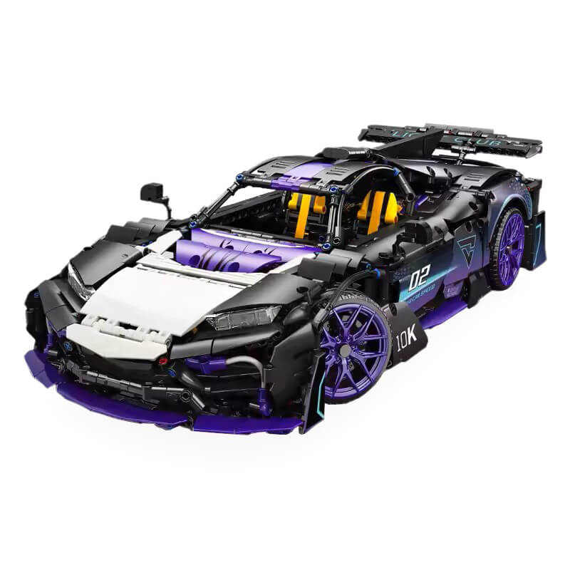 German Hypercar One Remote Control - Building Blocks Set | Power Brickz