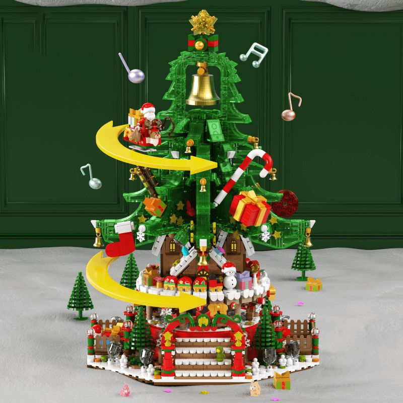 Monumental Christmas Tree - Ultimate Edition - Building Blocks Set | Power Brickz
