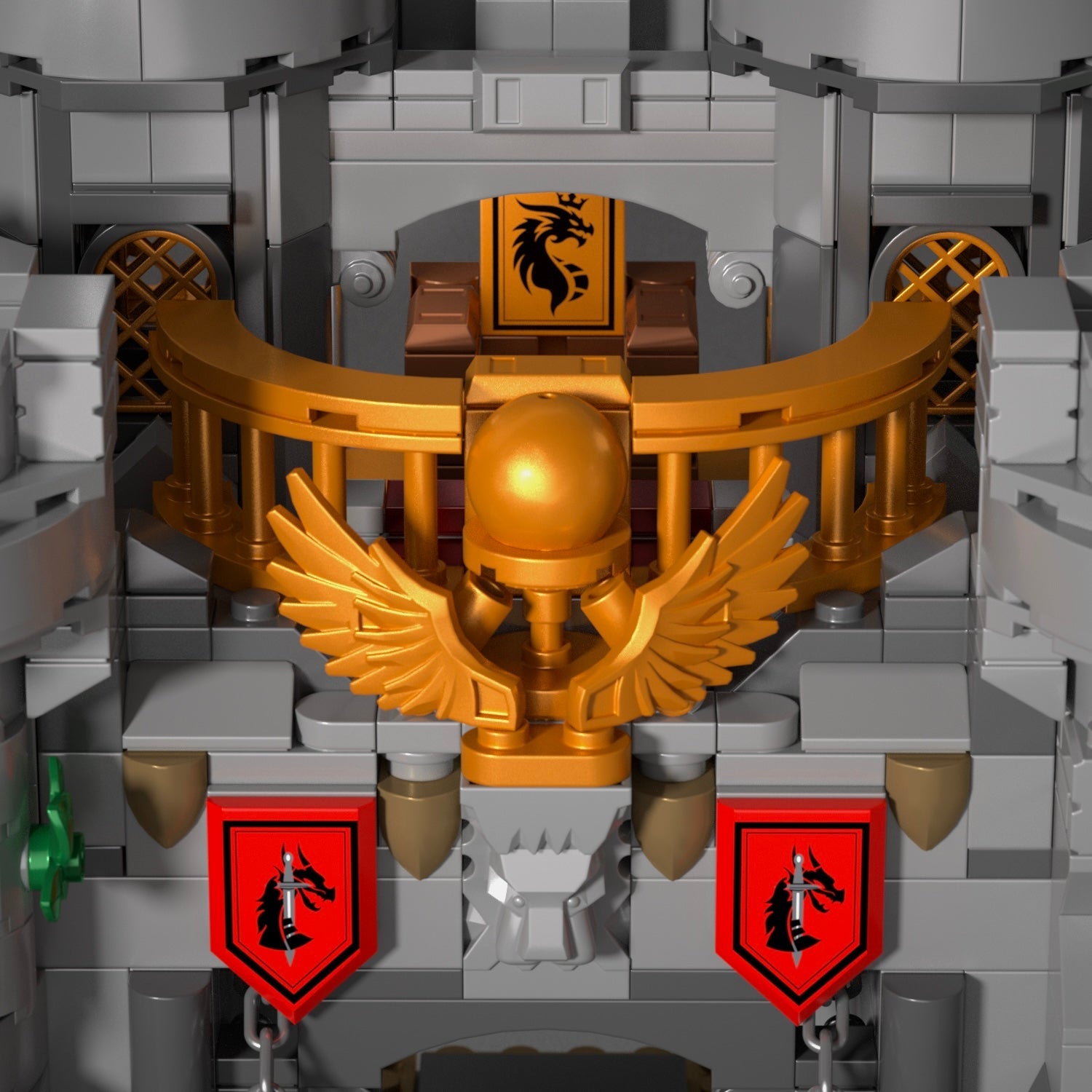 Holy Sword Castle | 2486pcs — view 13 | Power Brickz