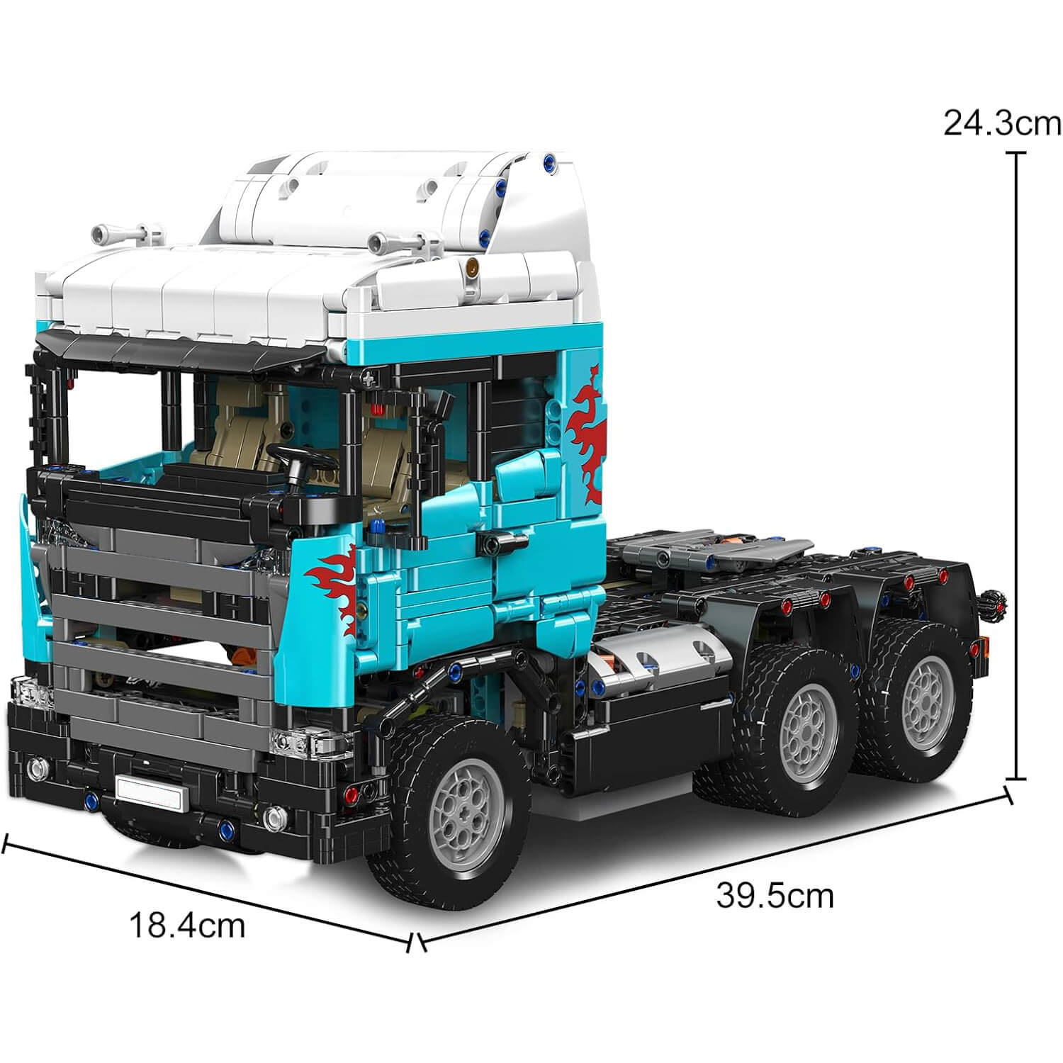 European Truck - Ultimate Edition - Building Blocks Set | Power Brickz