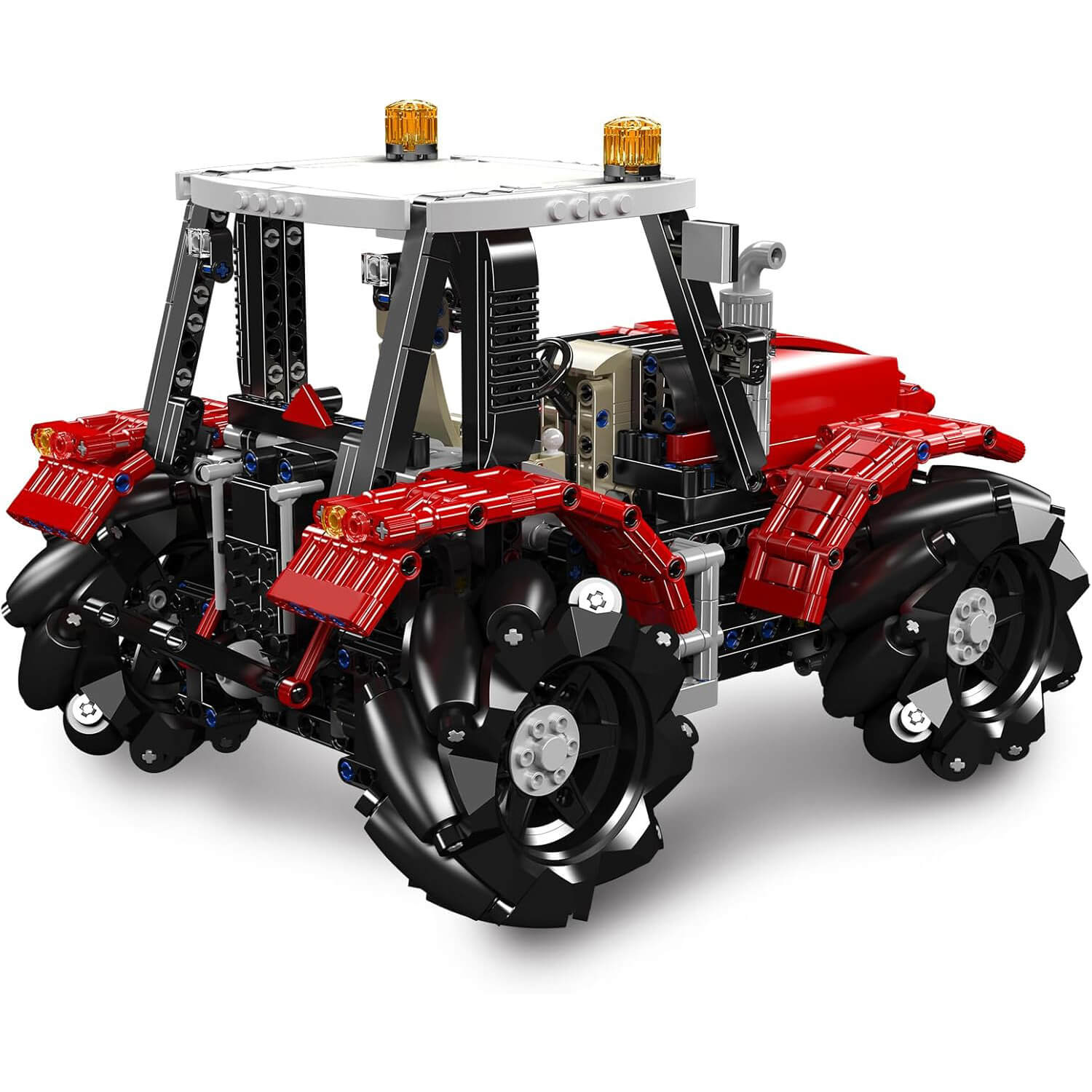 Agricultural Tractor Remote Control - Building Blocks Set | Power Brickz