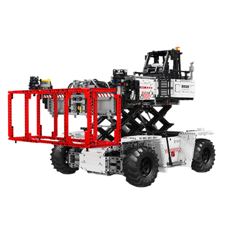 Container Forklift - Ultimate Edition - Building Blocks Set | Power Brickz