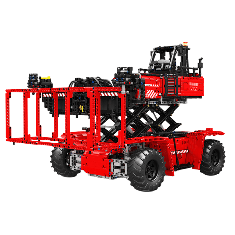 Container Forklift - Ultimate Edition - Building Blocks Set | Power Brickz