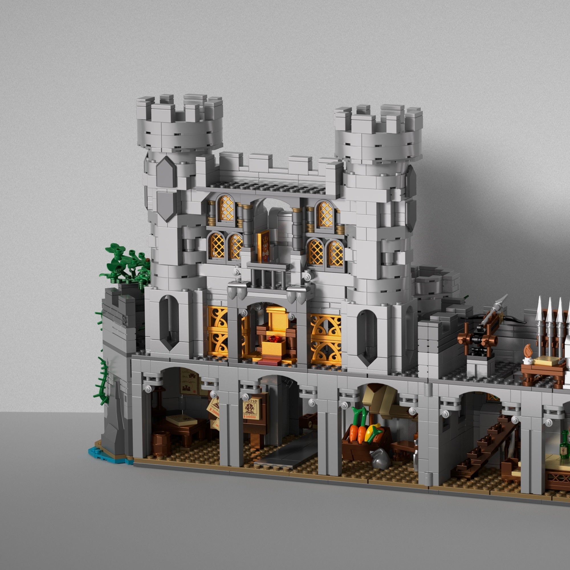 Holy Sword Castle | 2486pcs — view 15 | Power Brickz