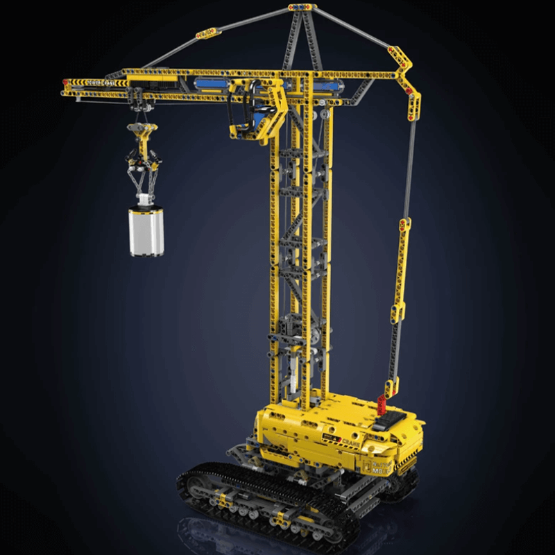 Urban Construction Crane Remote Control - Building Blocks Set | Power Brickz