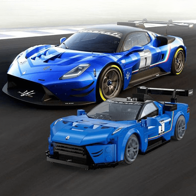 Maserati GT2 - Building Blocks Set | Power Brickz
