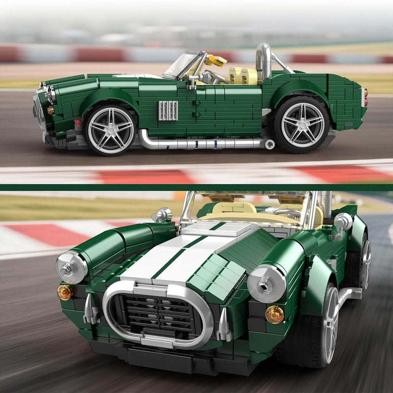 American 60' Cobra 427 | Building Blocks Set – Power Brickz