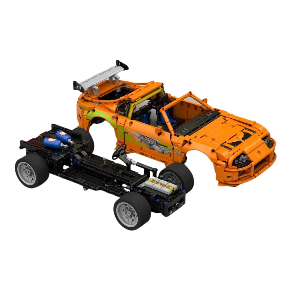 Brian's Supra MK4 F&F - Building Blocks Set | Power Brickz