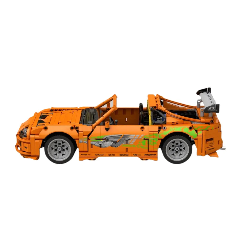 Brian's Supra MK4 F&F - Building Blocks Set | Power Brickz