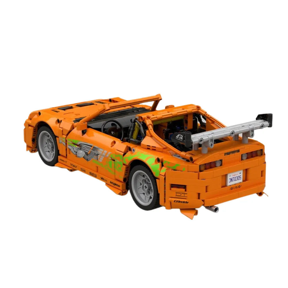 Brian's Supra MK4 F&F - Building Blocks Set | Power Brickz