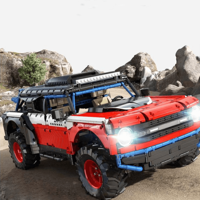 Bronco Baja 4x4 Remote Control - Building Blocks Set | Power Brickz