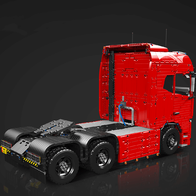 EU Truck With Trailer Remote Control - Building Blocks Set | Power Brickz