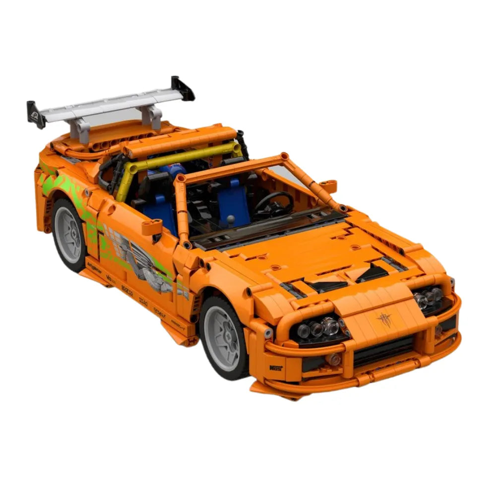 Brian's Supra MK4 F&F - Building Blocks Set | Power Brickz