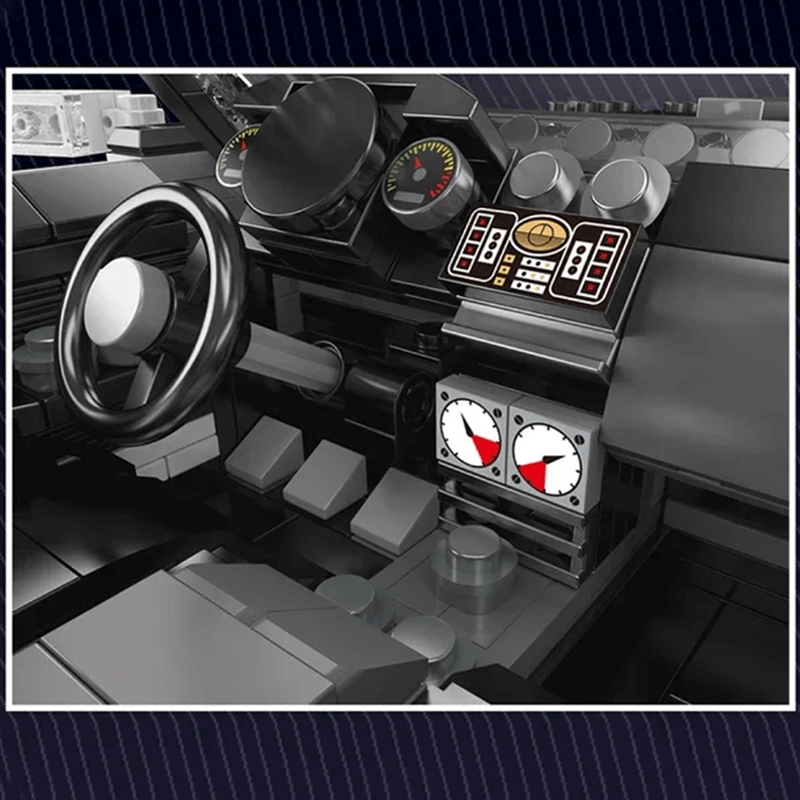 British Phantom Luxury Convertible - Building Blocks Set | Power Brickz