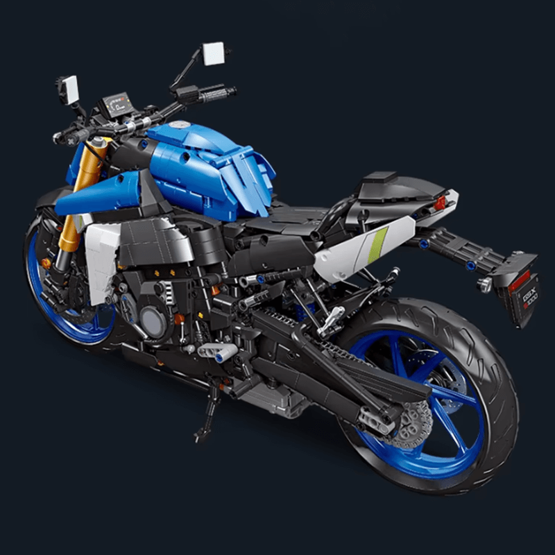 Japanese Sport Motorcycle - Building Blocks Set | Power Brickz