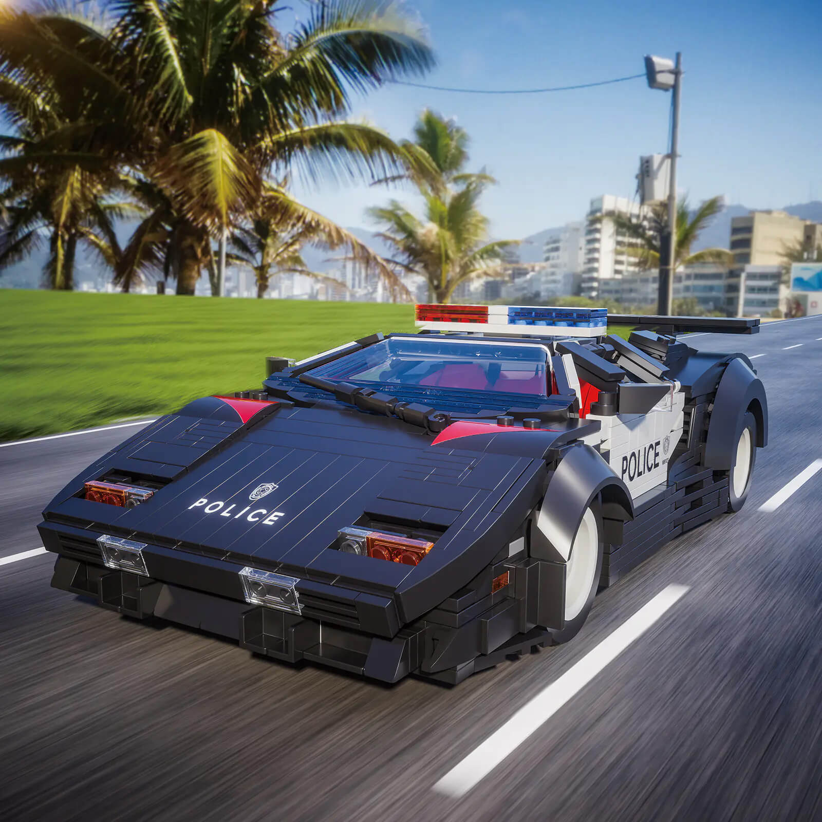 Classic Italian Bull LPInterceptor - Building Blocks Set | Power Brickz