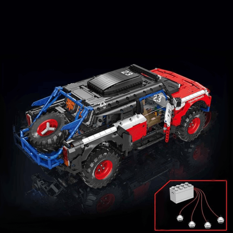 Bronco Baja 4x4 Remote Control - Building Blocks Set | Power Brickz