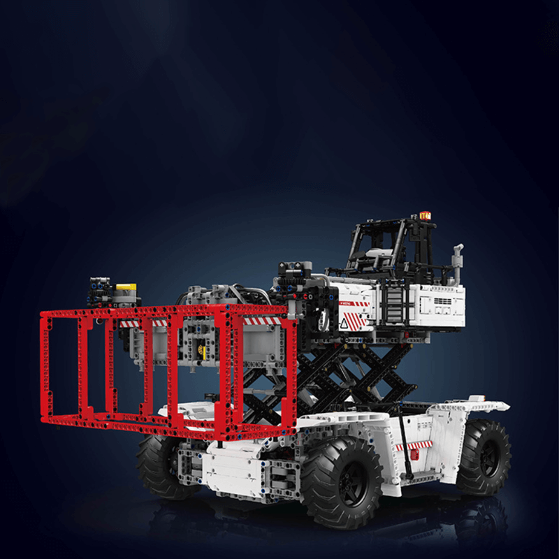 Container Forklift - Ultimate Edition - Building Blocks Set | Power Brickz