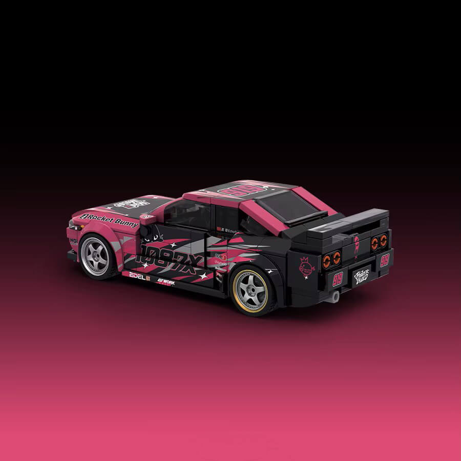Rocket Bunny R32 Gt-r Building Blocks Kit | 407 Pcs