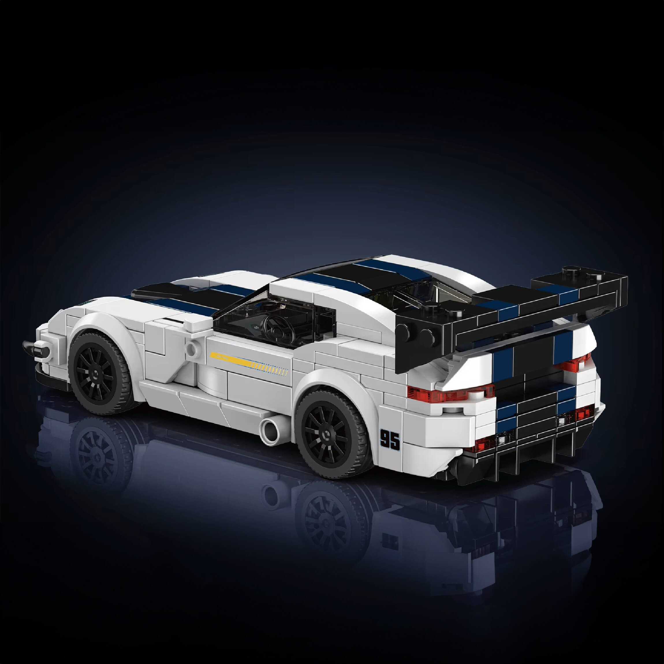 Supercar GTR Safety car - Building Blocks Set | Power Brickz