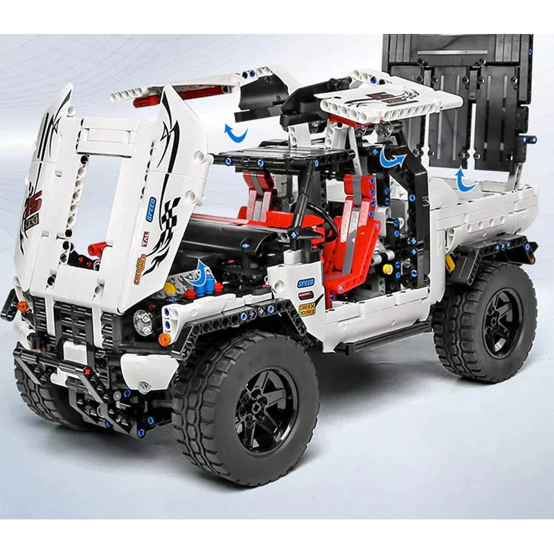 4x4 Custom Off-Roader - Building Blocks Set | Power Brickz