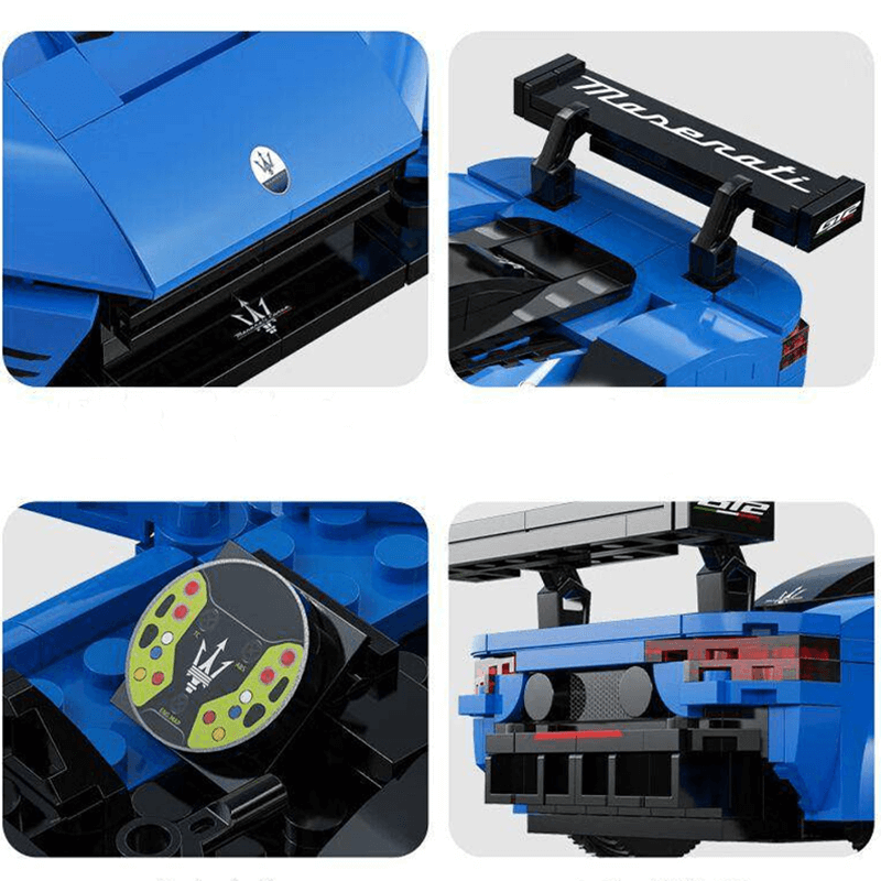 Maserati GT2 - Building Blocks Set | Power Brickz
