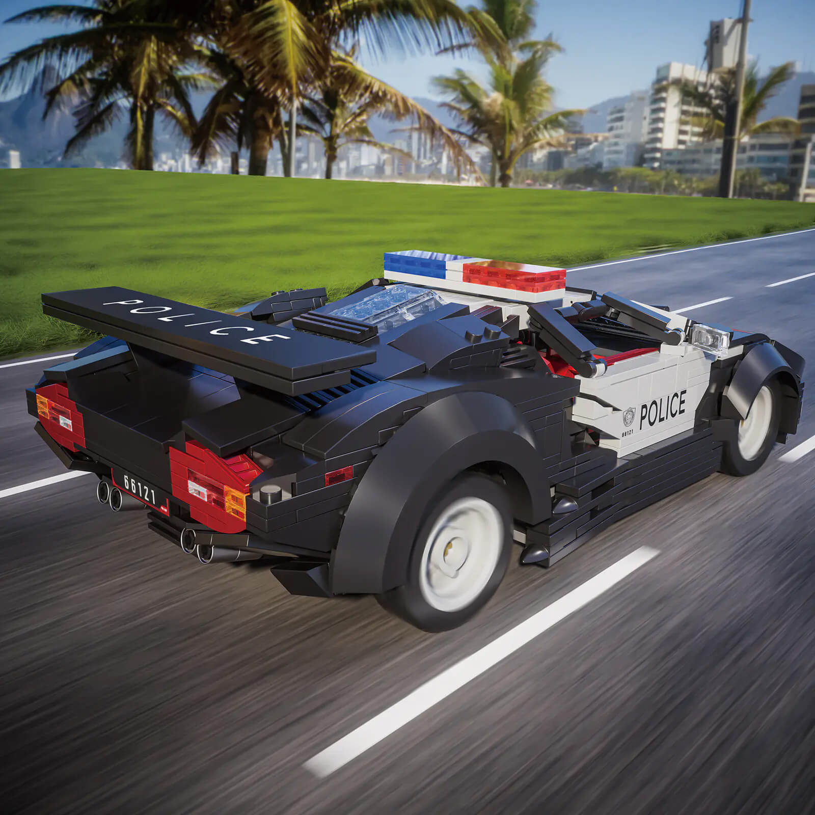 Classic Italian Bull LPInterceptor - Building Blocks Set | Power Brickz