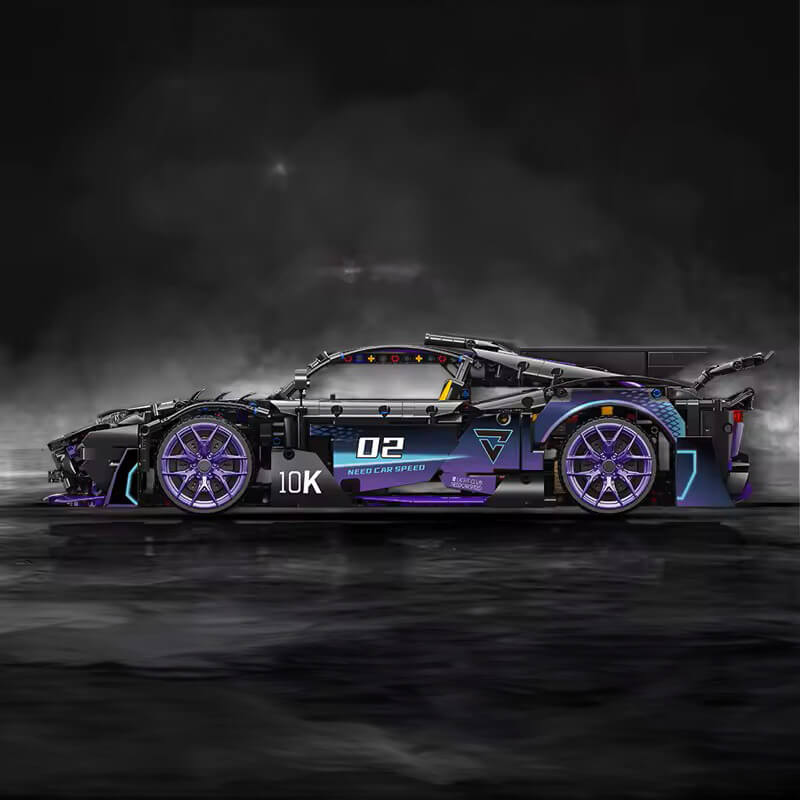 German Hypercar One Remote Control - Building Blocks Set | Power Brickz