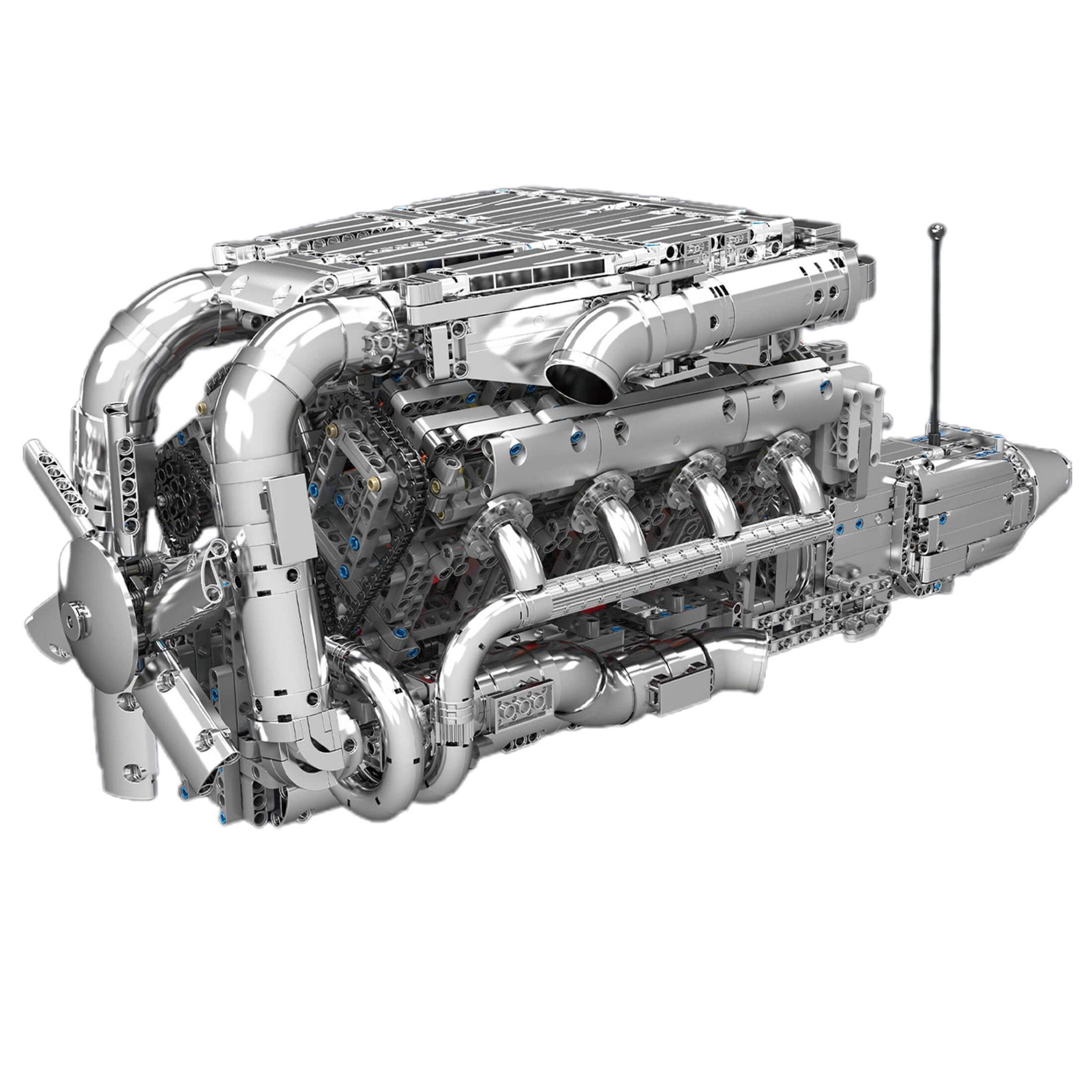 5.5L AMG V8 Engine & Gearbox - Building Set | Power Brickz