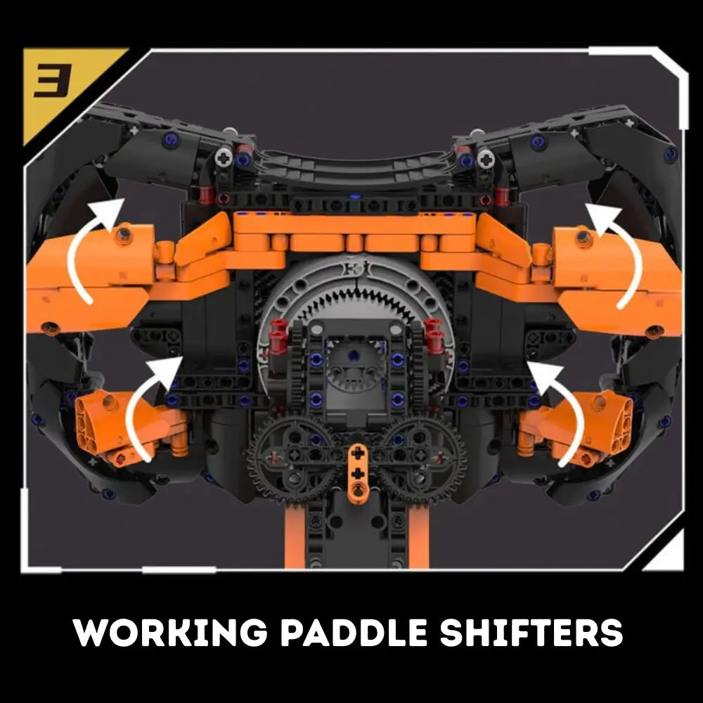 1:1 Formula 1 CSL Elite GT3 Steering Wheel Power Brickz