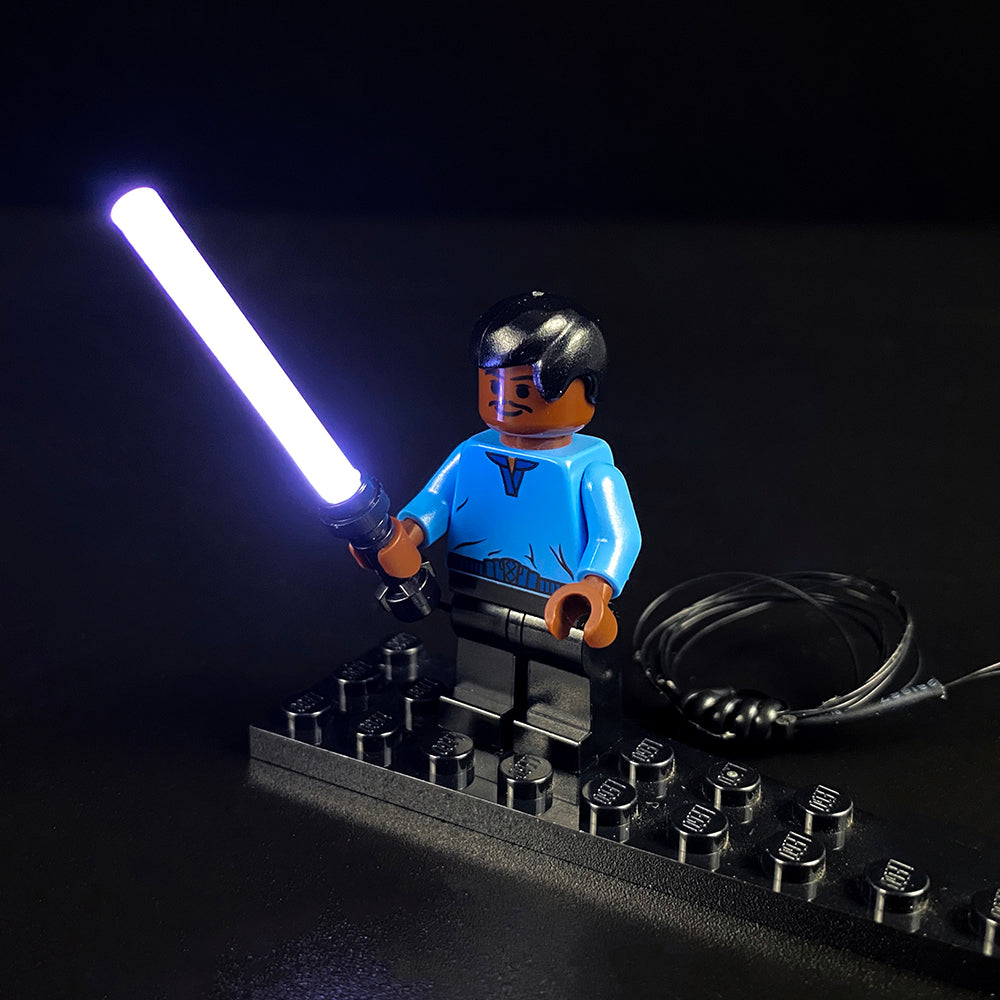 LED Lightsaber for Star Wars Minifigures USB | LED Accessory | Power Brickz