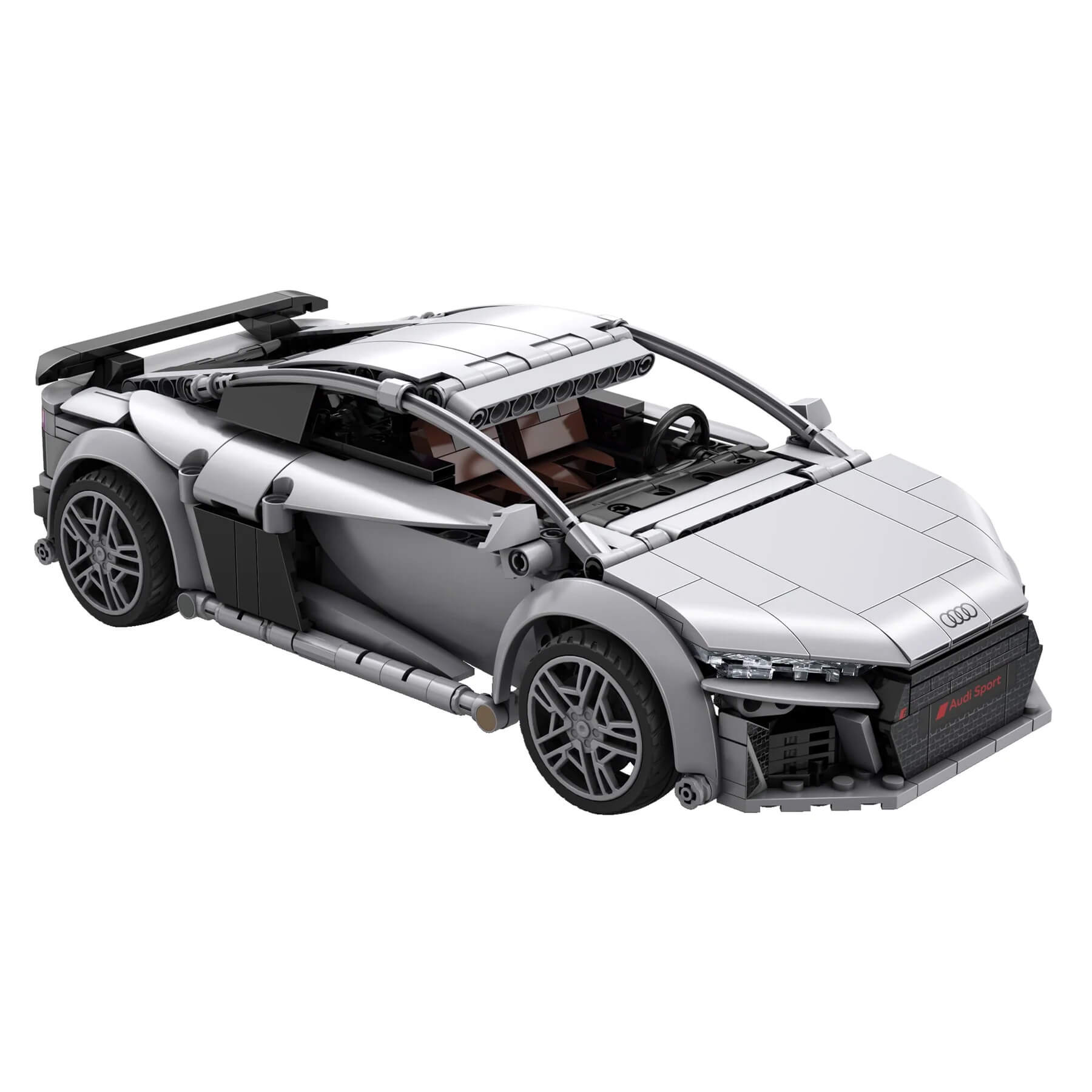 Audi R8 V - Building Blocks Set | Power Brickz