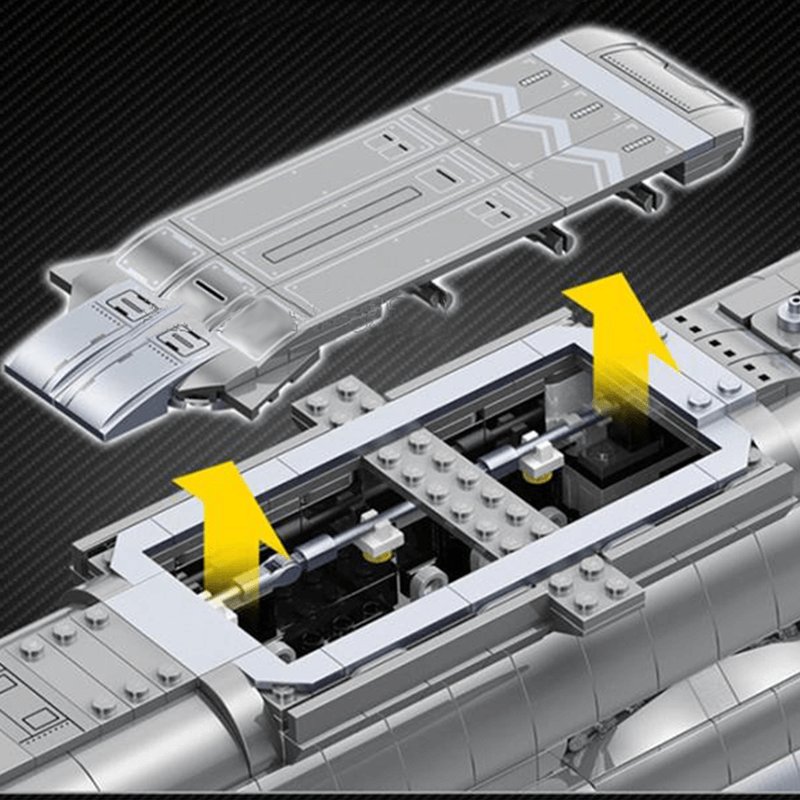 Xi'an Y-Cargo Aircraft - Building Blocks Set | Power Brickz