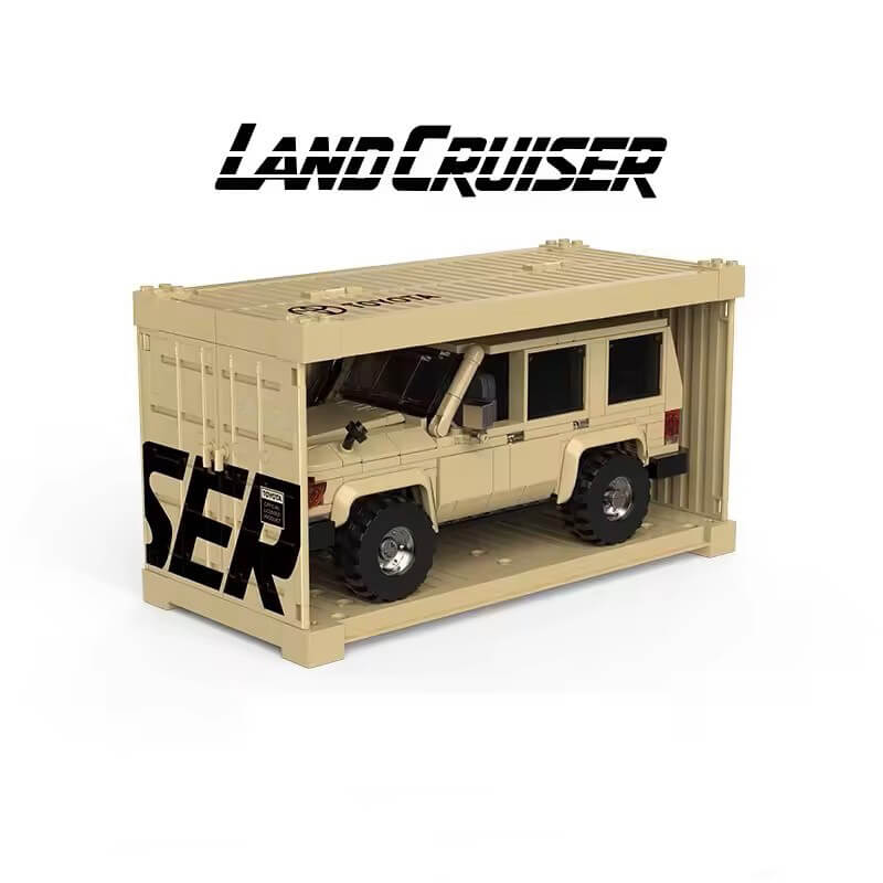 Toyota Land Cruiser - Building Blocks Set | Power Brickz