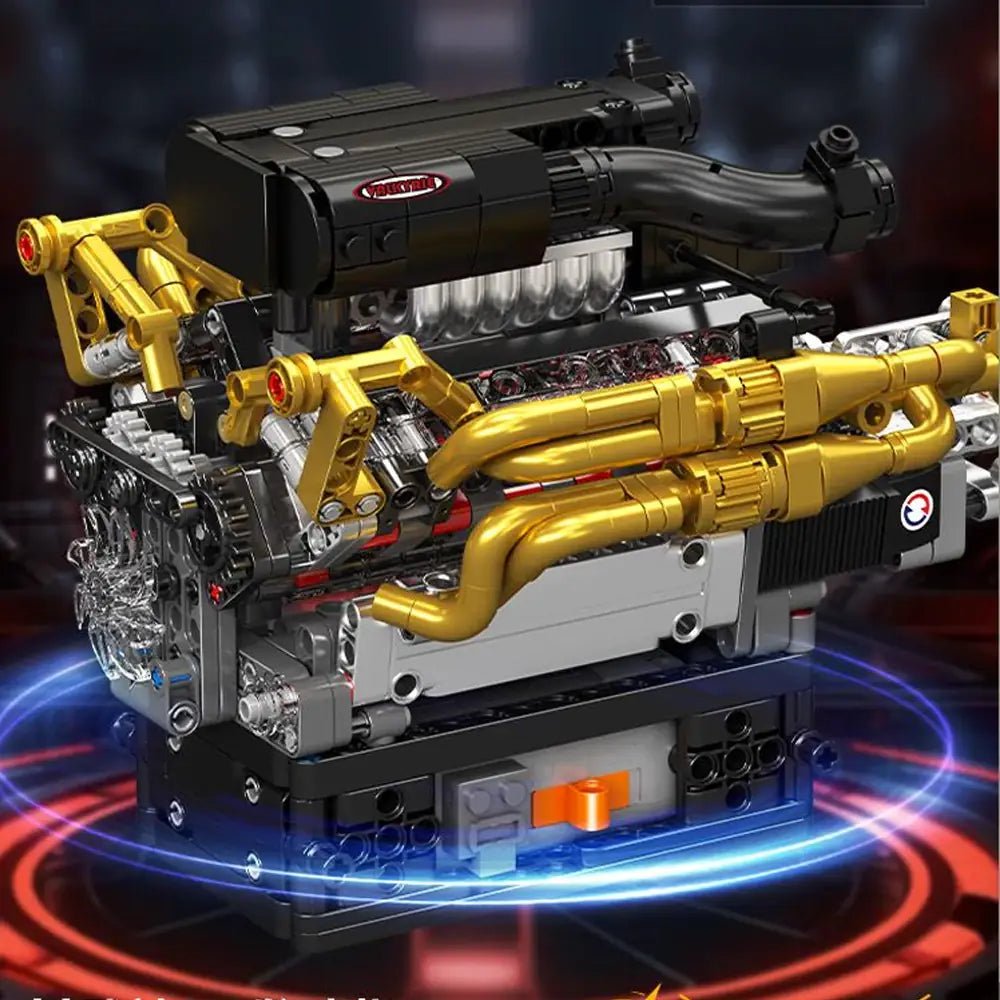 6.5L V12 N/A Valkyrie Engine Kit | 973pcs - Power Brickz