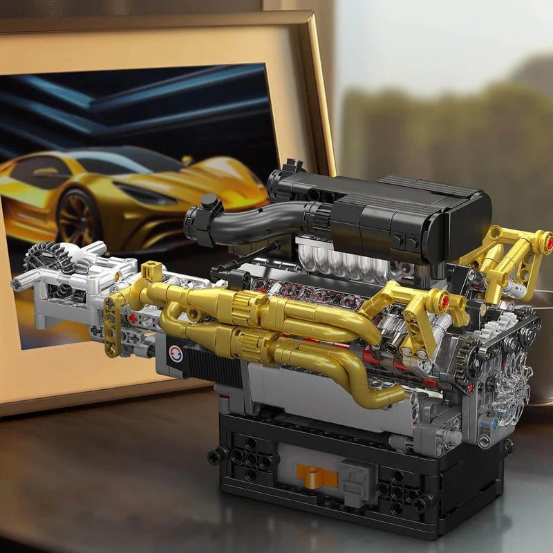 6.5L V12 N/A Valkyrie Engine Kit | 973pcs - Power Brickz