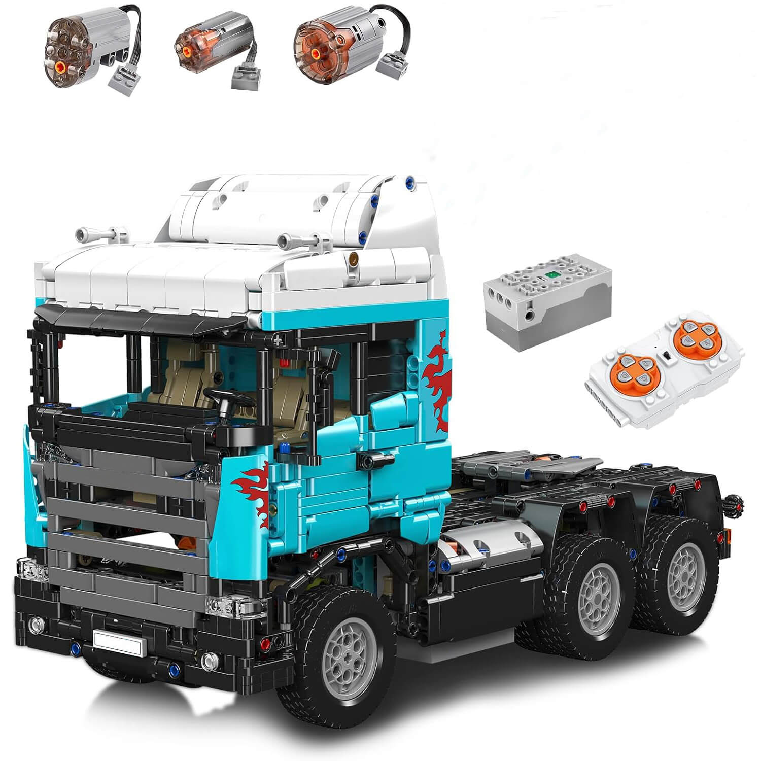 European Truck - Ultimate Edition - Building Blocks Set | Power Brickz