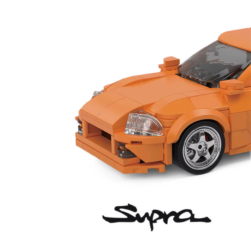 Toyota Supra A - Building Blocks Set | Power Brickz