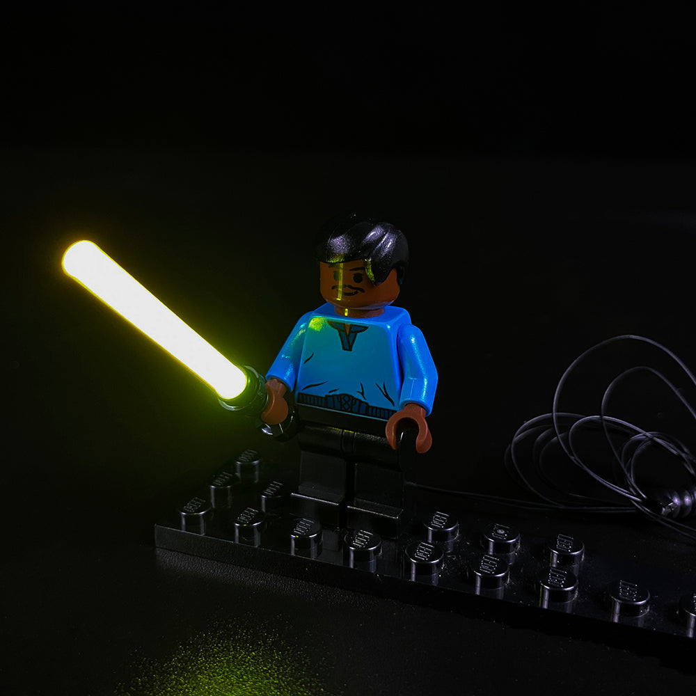 LED Lightsaber for Star Wars Minifigures USB | LED Accessory | Power Brickz