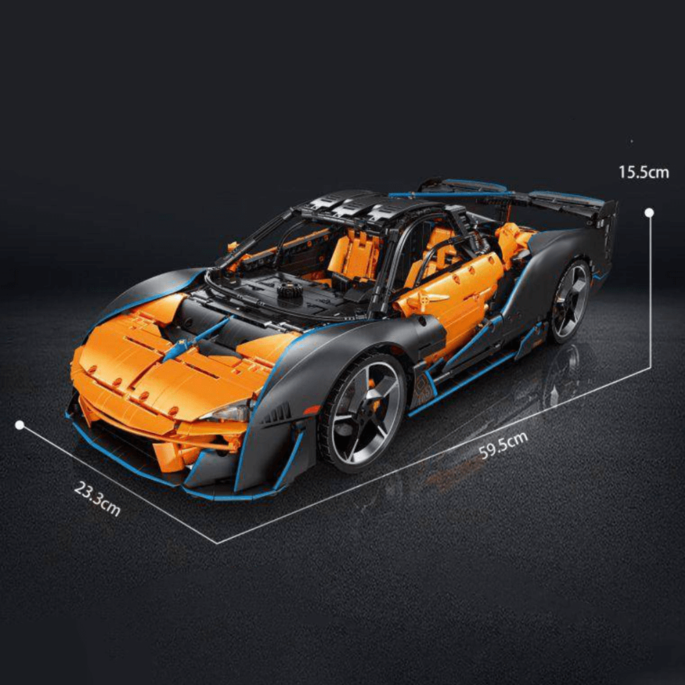 British Sabre Hypercar - Ultimate Edition - Building Blocks Set | Power Brickz