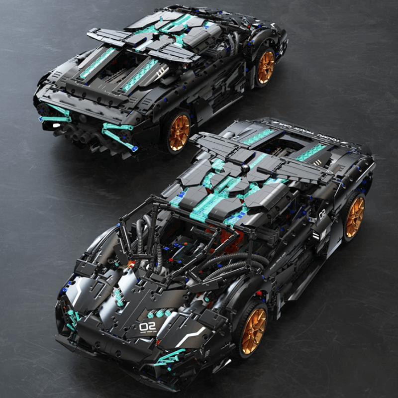 Black Bull SV Concept Remote Control - Building Blocks Set | Power Brickz